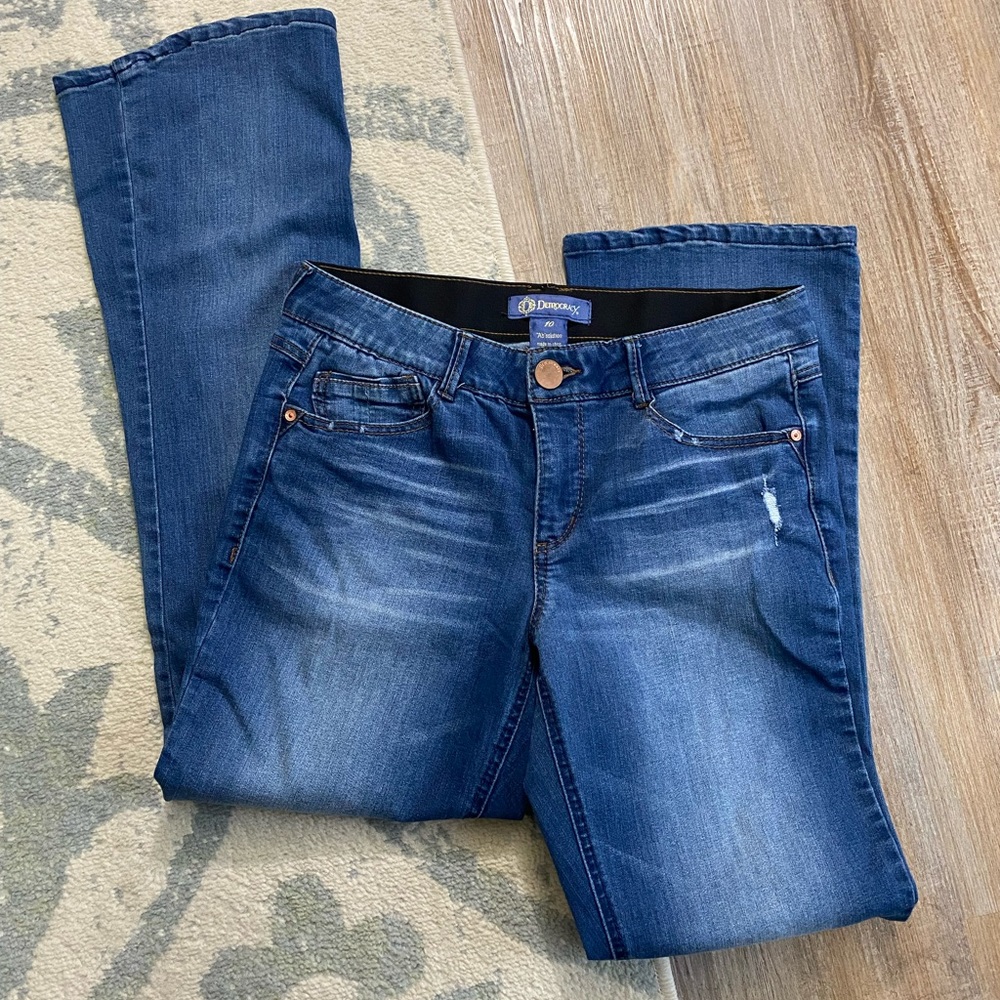 Women’s Democracy ab solution bootcut jeans size 10
